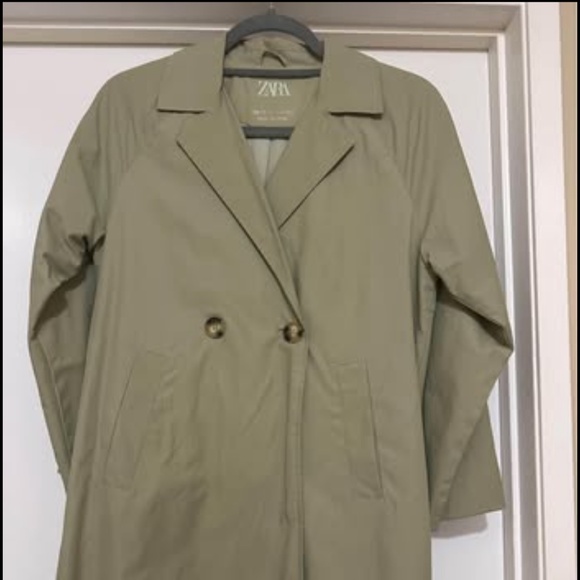 Zara girls rain/wind overcoat - Picture 1 of 3
